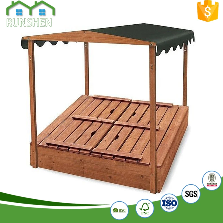 Wooden Sand Pit Covered Sandpit Children's Sandpits With Lids Buy Covered Sandpit,Wooden Sand