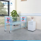 AG-CB003 l'hôpital alliage rail latéral médical lit bébé lit avec IV pôle