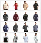 Men Custom Cotton Knitted Blank Pullover Slim Fit Plain Sweatshirt Hoodies