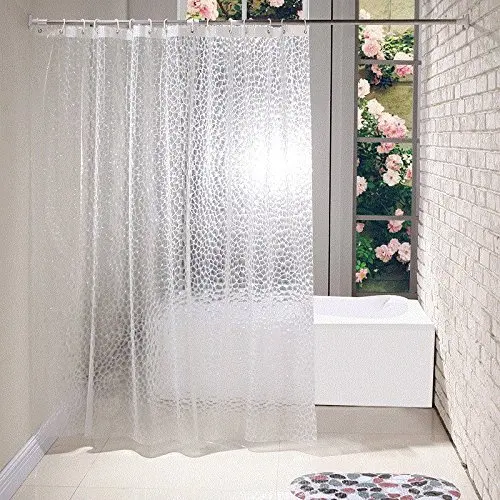 QJMAX 3D Water Cube Shower Curtain with Bottom Magnets, Heavy Duty Clear EVA Shower Curtain Liner, Customized
QJMAX 3D Water Cube Shower Curtain with Bottom Magnets, Heavy Duty Clear EVA Shower Curtain Liner, Customized