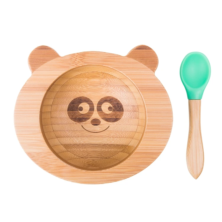 wooden baby bowl