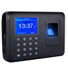 Spanish version software free Fingerprint recognition and pass word recognition time record attendance