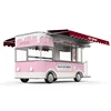 the most popular 3/4 wheel food truck electrical food truck Chinese manufacture food truck