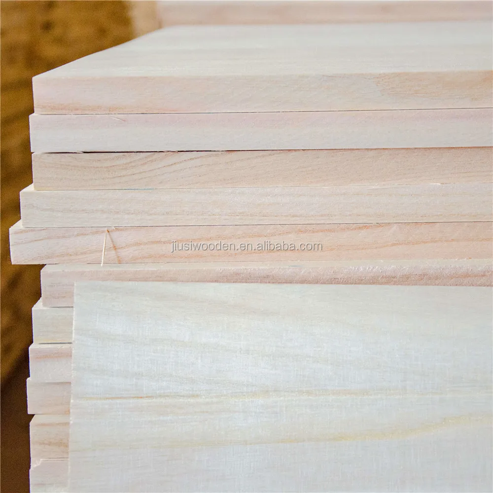 Paulownia Wood Core Material and Double-Sided Sanding Surface Finishing paulownia wood price