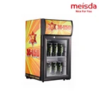Cold Drink Refrigerator Glass Door Mini Bar Fridge 21L Promotion
