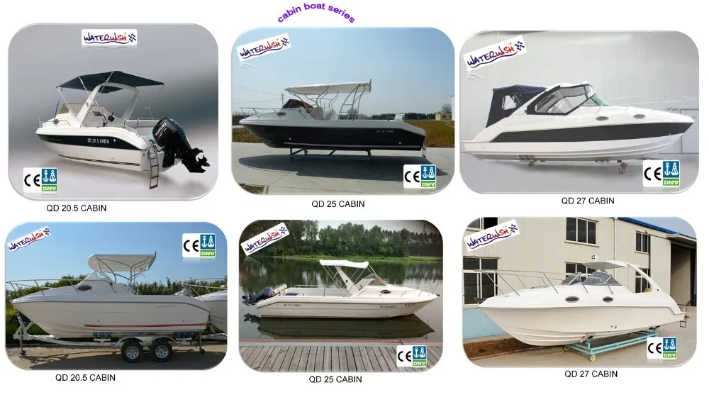cabin boat series WATERWISH 