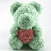 Birthday gifts girlfriend preserved flower heart shape rose bear