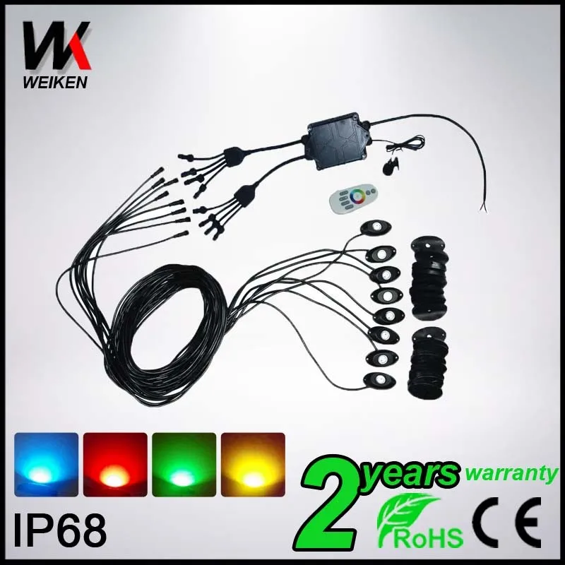 8 Pod Music Controled RGB DIY