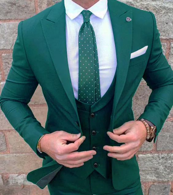 2019 Suit Set for Men Green Suit 3 Pieces Custom Suits for Men Party All years ZYL012
2019 Suit Set for Men Green Suit 3 Pieces Custom Suits for Men Party All years ZYL012