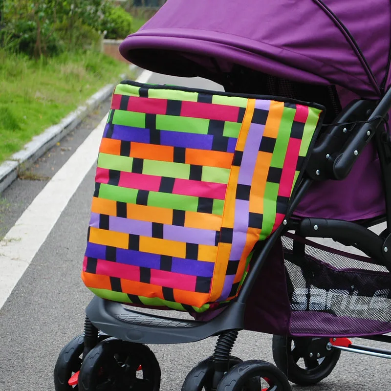 Baby Yoya Stroller Foot Cover Windproof Pram Universal Accessories Infant Keep Warm Winter Carriages Soft Pushchair Hook BB3044 (3)