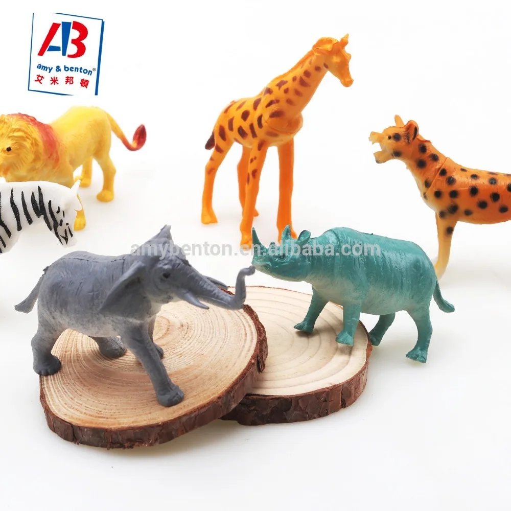 أطفال مخصص صغير واسع الغابة الحيوانات مجموعة ألعاب