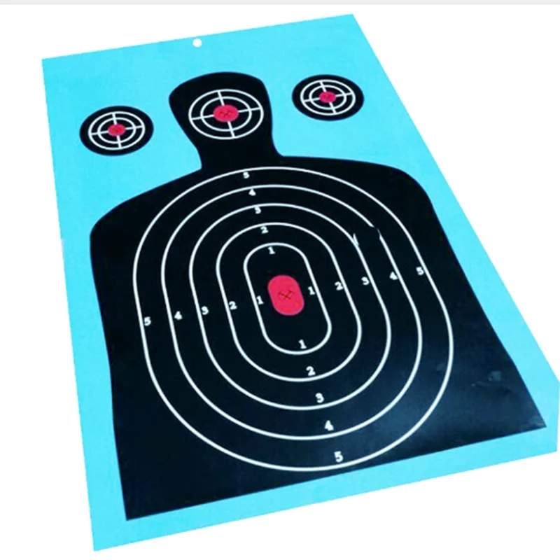 Blue Reactive Shooting Target With Body Shaper Paper for shooting, All colors available
Blue Reactive Shooting Target With Body Shaper Paper for shooting, All colors available