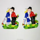 custom made 3D world city resin fridge magnet for souvenir