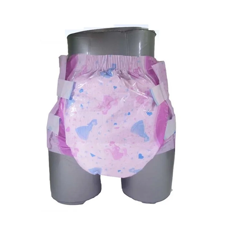 pink disposable adult diapers
