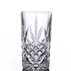 Crystal Diamond Glass 350 Ml Lead Free Crystal Diamond Engraved Hiball Glass Fda Approved