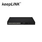 Port Ethernet Port Ethernet Switch Aggregation Function 24 Port 2*10G Ethernet Switch With Integrated SFP Port