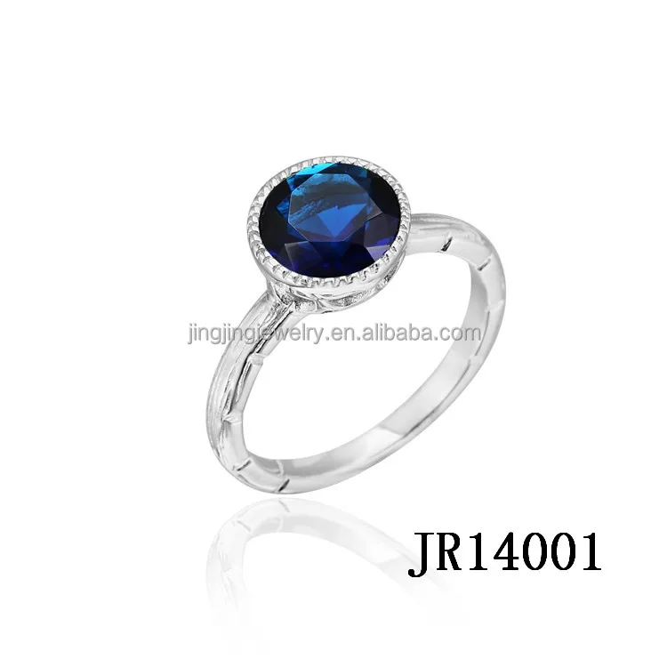 Top quality fashion gemstone ring jewelry made in China