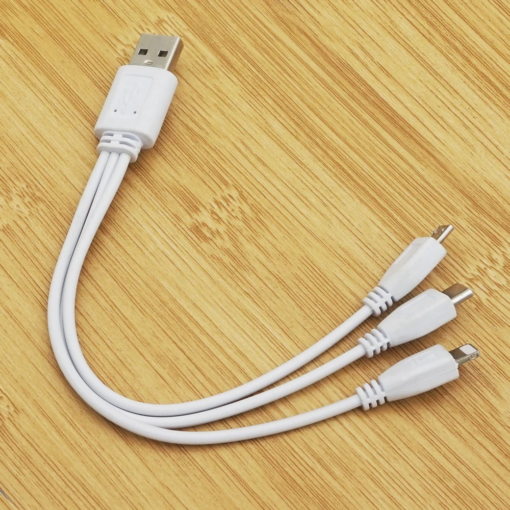 Portefeuille 3in1 Micro USB Type C Charging Cable For Samsung Galaxy S8 Plus S7 edge S6 iPhone 7 8 6 5 5S SE Type-C Short Cables (6)