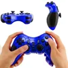 BLUE RF 2.4G Wireless Gamepad Portable Game Controller Joystick Handle Remote Game Pad For PS1,PS2,PS3,PC