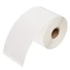 Easy peel and stick self adhesive paper sticker labels in blank rolls