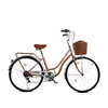 Bicycle Women's 24/26 inch Adult Male and Female Retro City Student Light Commuter Lady bicycle for hot selling