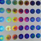 Custom logo size laser hologram sticker custom label picture printing