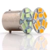 White 1156 BA15S 5630 18SMD double colors switch LED Backup Brake stop Light Turning Signal Light Bulb,led drl turn signal light