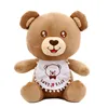 Personalized custom made stuffed animals baby bear soft toys from china manufacturers