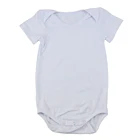 2017 plain boys clothing blank baby onesie short sleeves newborn onesie cotton infant romper wholesale baby onesie