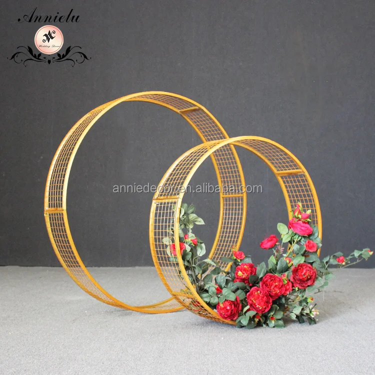 Wedding Decoration Iron curve shape Flower Stand Backdrop Wedding Centerpieces
