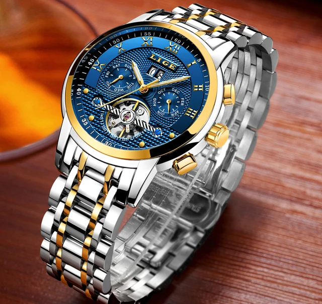 Mens Watches Top Brand Luxury Waterproof Waterproof Automatic Luxury Men s Watch Mechanical Wristwatches Aliexpress