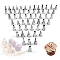 

Lixsun hot sales Stainless Steel Cake Icing Tip Cake Piping Tip And Icing Nozzles Cake Decorating Tools