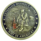 3d Metal Hard Enamel Embossed Crafts Metal Alloy Old Coin