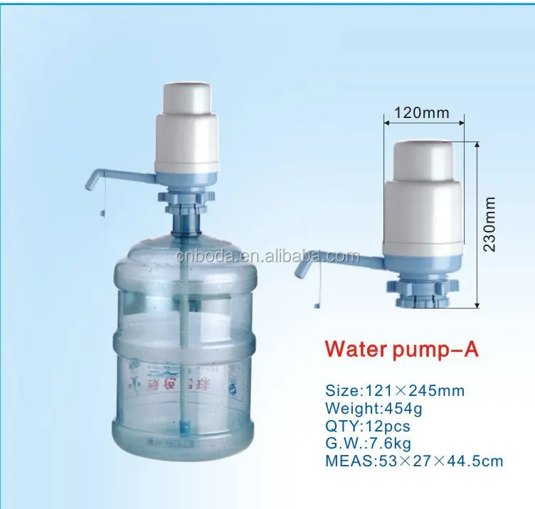 hand pump 5 gallon water bottle drinking water dispenser pump