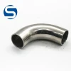 304 stainless steel 45 degree bend elbow pipe fitting