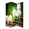lowest price buddha canvas screen 3d canvas painting room divider for home or hotel