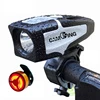 Aluminum Waterproof New CREE LED USB Rechargeable Bicycle Headlight and Tail Light Set