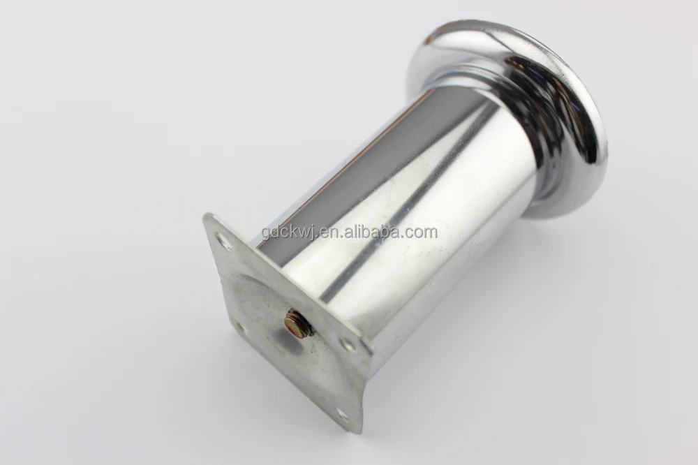 OEM leg extensions iron metal chrome sofa feet sofa leg for sale