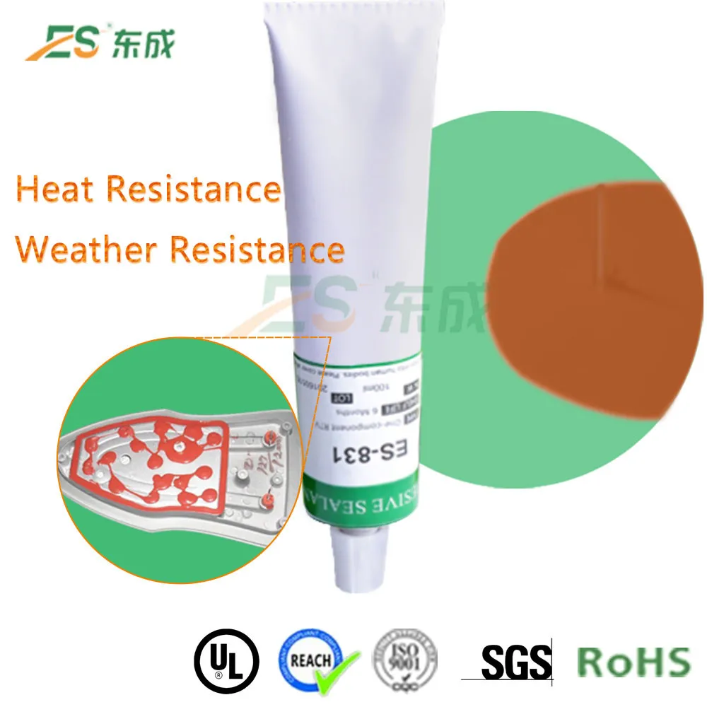 High Temperature Resistant Electronics Usage Silicone Rubber Adhesive Glue