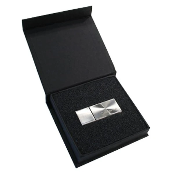 china manufacturer black cardboard magnetic gift box with foam