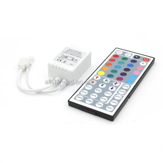 LED RGB Controller 44 Keys IR Remote RGB Controller DC12V RGB Control Box For SMD2835 3528 5050 LED Strip Light