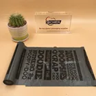 Free sample offered plastic trash roll bag garbage roll bag bin liner on roll with paper label