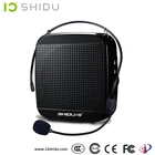 SHIDU high quality portable 18w professional most power amplifier with headset microphone