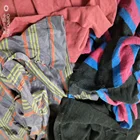 100% Cotton Mixed Color Used Clothing Wiping Rags