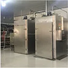 1000kg per time fish meat sausage bacon smoking oven