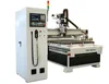 Professional wooden door design cnc router machine which can engraving door surface and making lock one time