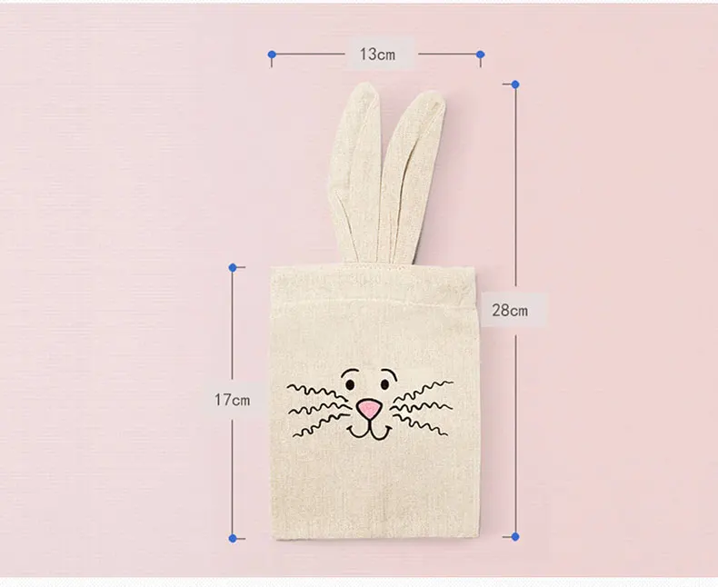 mini toy purse cute cartoon drawstring bag ,pocket cotton