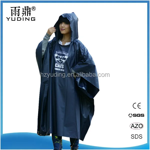 adult pvc rain poncho