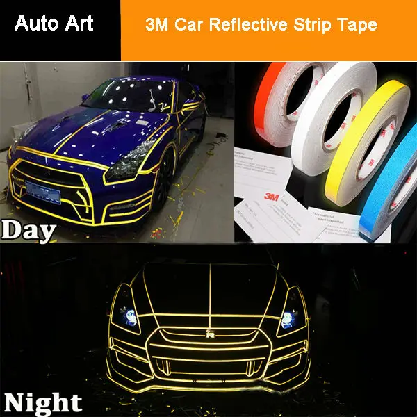 reflective tape on car legal