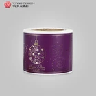 custom logo sticker from professional manufacturer of adhesive labels